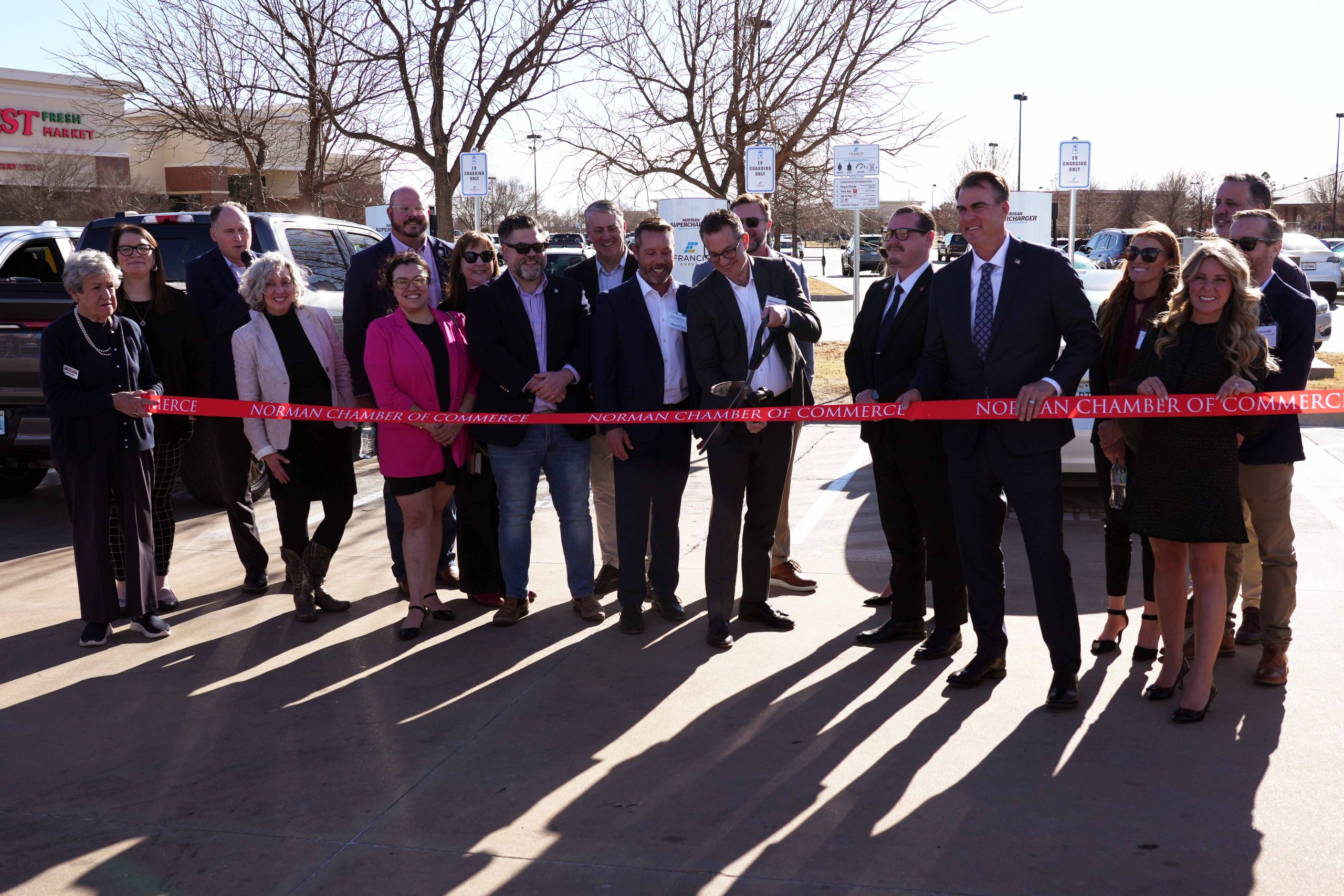 Francis Energy Announces Supercharger Upgrade at Crest Fresh Market in Norman, Oklahoma